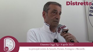 Distretto Oggi Tg  8 aprile 2024 [upl. by Ahsaek936]