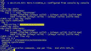 Setting Strong Encrypted Passwords On Cisco Devices Lab  Part 1 [upl. by Ayerim]