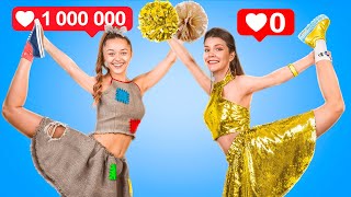 Pompom Girl Fauchée Et Populaire VS Pompom Girl Riche Et Ringarde – Partie 2 [upl. by Leboff]