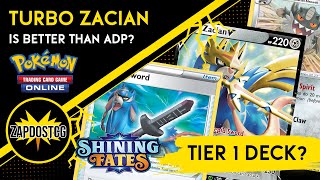 Turbo Zacian Deck With Rusted Sword Is Better Than ADP Pokemon TCG [upl. by Jo-Anne991]