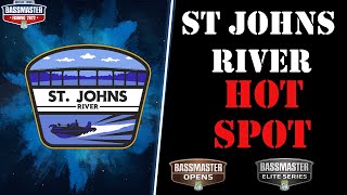 Bassmaster Fishing 2022 St Johns River Hot Spots [upl. by Fermin]