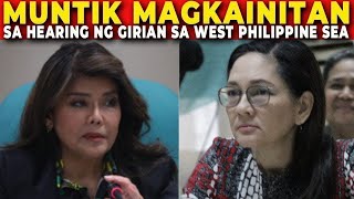 🔴 IMEE at RISA muntik MAGKAINITAN sa SENATE HEARING tungkol sa WEST PHILIPPINE SEA  Jevara PH [upl. by Anitsim69]