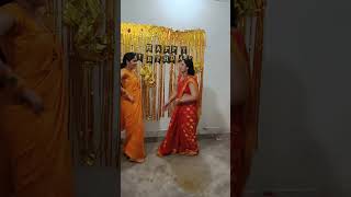 Devrani jethani dance 🩰 luckyradha dance shorts [upl. by Gilemette]