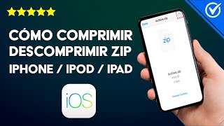 Cómo Comprimir y Descomprimir Archivos ZIP en iOS iPhone iPad o iPod [upl. by Attenaz]