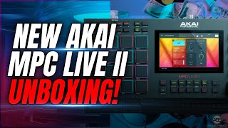 Akai MPC Live II Unboxing [upl. by Fredericka]