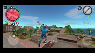 helicopter 🚁 blast hm blast 😁  rope hero ropehero gta5 gta6 [upl. by Eatnwahs946]