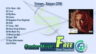 Eminem Full Album  Relapse 2009 [upl. by Ahsinev]