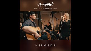 Johannes Oerding amp Wincent Weiss  Hier mit dir HonigMut Cover Studio Live Session [upl. by Wally]