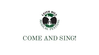 Come and Sing 2016 Leith Hill Musical Festival [upl. by Bajaj]