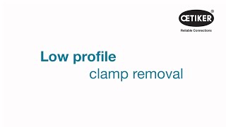 Low Profile Clamp Removal [upl. by Nassir]