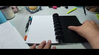 Adding Bible Note Pages To Half Letter Disc Bound Planner amp Flipthrough Part Two [upl. by Camilla533]