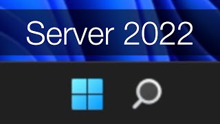 Windows Server 2022 with Windows 11 UI [upl. by Maje]