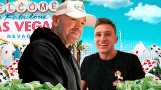 Stevewilldoit amp Dana White Epic Blackjack Night at Vegas High Stakes [upl. by Yerak]