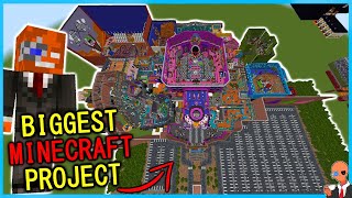 I built all of FNAF Security Breach in Minecraft and made it functional World Download [upl. by Animar]