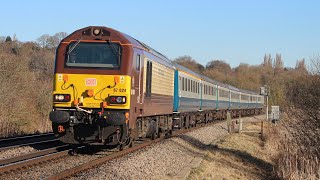 67024 passing Thanington with MK2 stock  1812024 [upl. by Adnauq]