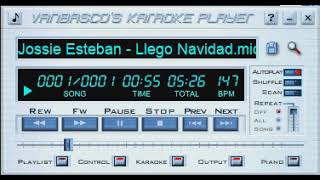 Jossie Esteban  Llego Navidad Midi [upl. by Lorrimer]