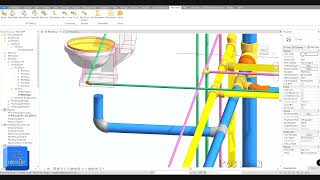 Microdesk Pipe 3D Autodesk REVIT MEP [upl. by Llebana]