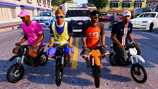 LE GANG DES MINIMOTOS  A4L VICE CITY [upl. by Natie]