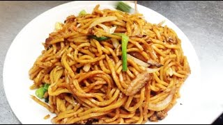 Chinese Stir Fried Vegetable Lo Mein Noodles Recipe 青菜炒麵 by CiCi Li [upl. by Adnyleb]