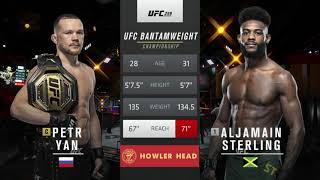 Petr Yan vs Aljamain Sterling UFC 259 FULL FIGHT NIGHT [upl. by Dib76]