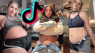 Foodbaby Bloated Unbuttoned Part 6 TikTok Compilation [upl. by Gilbertina]