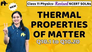 Thermal Properties of Matter Class 11 Physics  Revised NCERT Solutions  Chapter 10 Questions 120 [upl. by Edd]