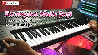 Kartonyono Medot Janji  Karaoke Cover Korg Pa600 [upl. by Siuqcram222]