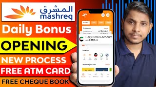 Mashreq Bank Daily Bonus Saving Account Open  Easy Steps to Open Mashreq Daily Bonus Account [upl. by Kalvn]