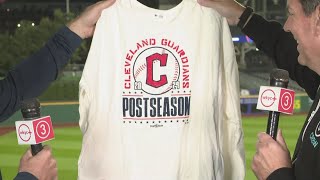 Cleveland Guardians reveal 2024 postseason merch ahead of ALDS series vs Detroit Tigers [upl. by Ursel]