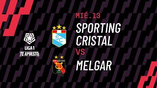 Sporting Cristal 12 Melgar resumen de hoy goles y mejores jugadas del partido por la Liga1 [upl. by Gnoc]