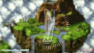 【作業用、睡眠用BGM】ハープで時の回廊 2時間ver クロノトリガーCorridors of TimeChrono Triggerharp cover 2h extended [upl. by Thorr]