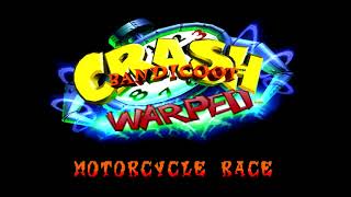 Crash Bandicoot Warped Alpha Demonstration Disc  Motorcycle Race  OST [upl. by Asilam]