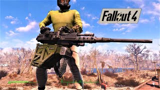 4 NEW Heavy Machineguns  PC Xbox Fallout 4 Mods [upl. by Ruamaj]