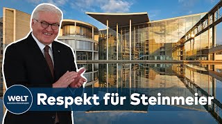 BUNDESVERSAMMLUNG Vor Wahl  Das denken Bürger über Bundespräsident Steinmeier [upl. by Brockie]