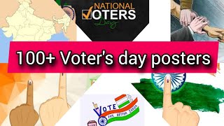 National Voters Day DrawingsVoters Day Poster Making IdeasVoters Day Drawing Ideas [upl. by Genia]