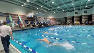 Regionals Prelims 100 Fly 5069 black orange cap Lane 4 [upl. by Er689]