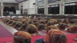 100 Thai monks chanting [upl. by Beauvais190]