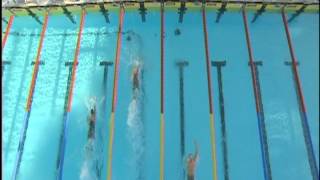 2009 WORLDS NBC M 200 free F Biedermann Phelps last 25 above [upl. by Menzies]