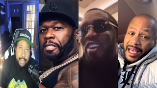 Akademiks speaks on Diddy’s former head of security vanishing then popping back up following 50 cent [upl. by Elaynad]