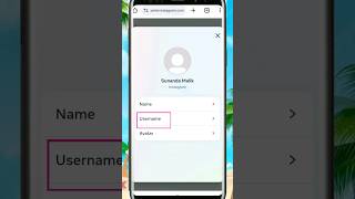 How to change instagram username shorts instagram [upl. by Robby]