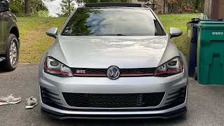 Maxton Design V2 Splitter MK7 GTi [upl. by Woolson]