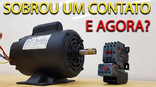 Como instalar o motor MONOFÁSICO de forma correta em CONTATORES e RELÉS TÉRMICOS [upl. by Llehsar]