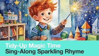 Clean Up Magic Time  Sing Along Tidy Up Song for Kids [upl. by Wheelwright]