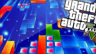 TETRIS IN GTA V GTA 5 Funny Moments [upl. by Waterer416]