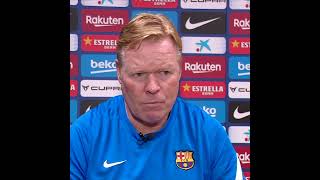 Where Ronald Koeman was when he learned Messi was leaving  Shorts  ESPN FC [upl. by Franny]