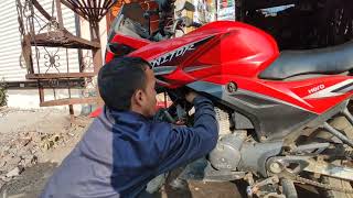 hero ignitor 125cc choke cable change ‎rishavchandel [upl. by Vaclav]