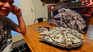 Review for LEGO Star Wars Millennium Falcon 75257 Building Set [upl. by Rana]