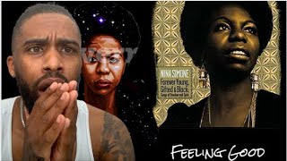 FIRST TIME HEARING Nina Simone Feeling Good REACTION [upl. by Harv]