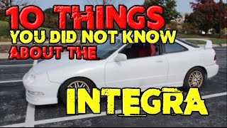 10 Things You Didnt Know About The HondaAcura Integra [upl. by Hsur948]