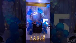 Balloon decoration ideas  Birthday 🎂 decoration balloon diy birthday decoration [upl. by Boyd]